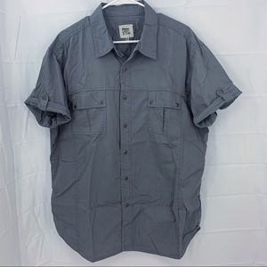 Paper Denim & Cloth Short Sleeve Cargo Shirt